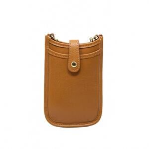 NEW GERMAN FUENTES women's crossbody leather handbag in camel